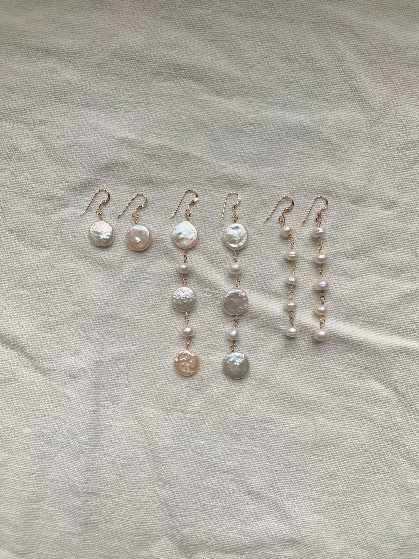 Isabel Coin Pearl Dangles